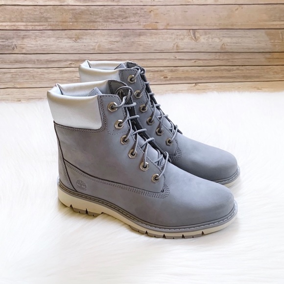 Timberland Shoes - Timberland Lucia Way 6” Grey Waterproof Boots
